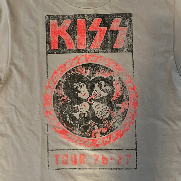 COPY - Two T-shirts, Rolling Stones and “kiss” new with tags! - Picture 3 of 3